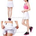 Women's Two Layer Running Skorts Stretchy Moisture-wicking Fabric Elastic Waist Casual Gym Tennis Skirt with Shorts